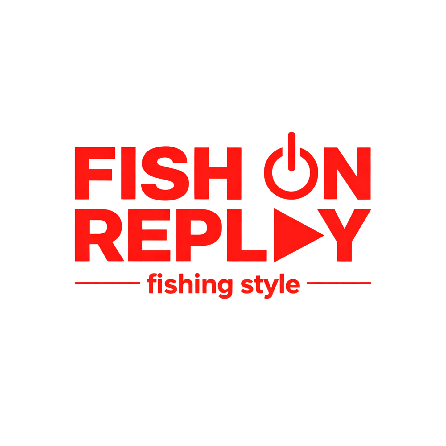 Fish On Replay Red